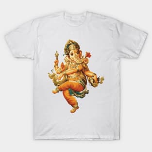 Ganesh , Hindu God Of Good Tidings T-Shirt